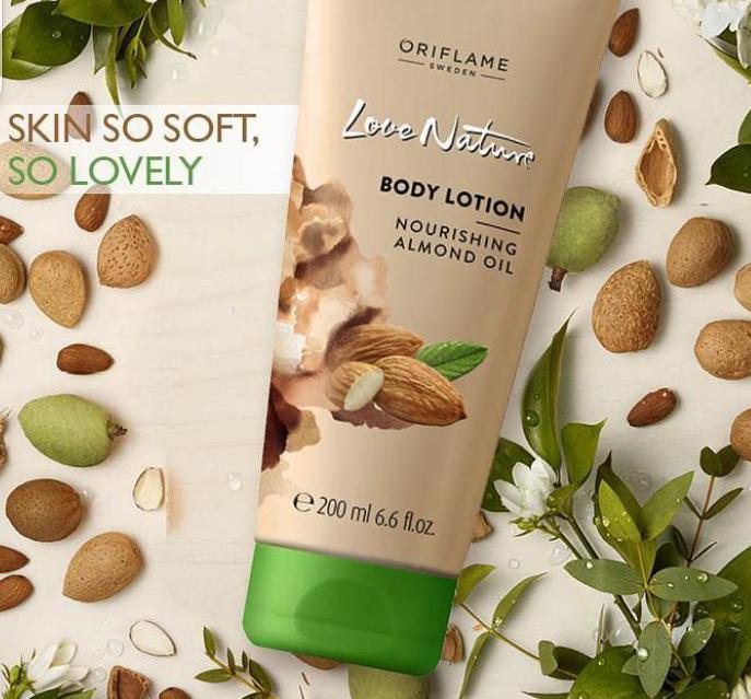 love nature body lotion